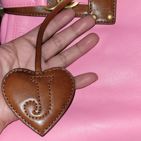 Super rare Y2k huge Juicy Couture pink burgundy bag - Picture 6 of 16